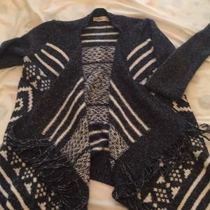 Patterned Hollister cardigan